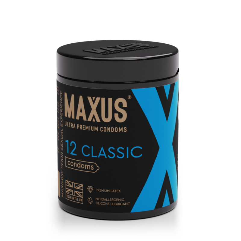 Презервативы "Maxus Classic" классика, 12шт 